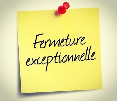 Fermeture-exceptionnelle